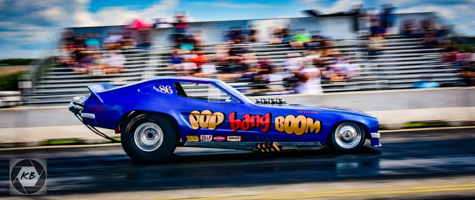 Pop Bang Boom Injected Nitro Funny Car