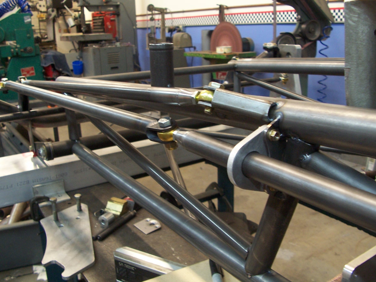 radius rods and steering link